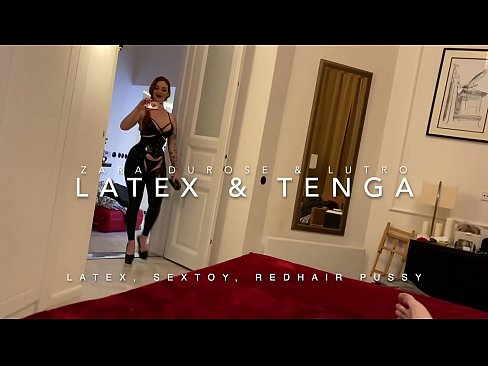 ❤️ Redheaded น้องสาวต่างบุพการี in latex costume fucked by stepbrother ❤️❌ ร่าน ที่เรา ❌️